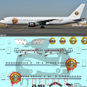 Guns N' Roses Boeing 767-300 (Operated By Aeronexus)