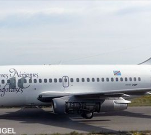 Lignes Aeriennes Congolaises LAC Boeing 737-200