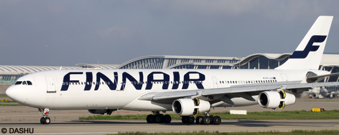 Finnair Airbus A340-300 (New Livery)