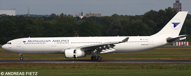 MIAT Mongolian Airbus A330-300