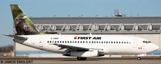 First Air Boeing 737-200 (Eagle Tail)