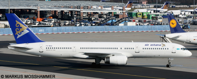 Air Astana Boeing 757-200 (Old Livery)