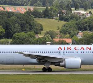 Air Canada Boeing 767-300 (Ice Blue Livery With 75th Anniversary Decal)