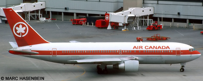 Air Canada Boeing 767-200 ('80s Livery. Gimli Glider.)