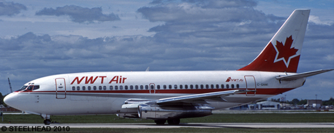 NWT Air Boeing 737-200 (Stripe Livery)