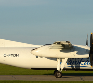 Hawkair DeHavilland Dash 8-100 (Blue Hawk Livery)