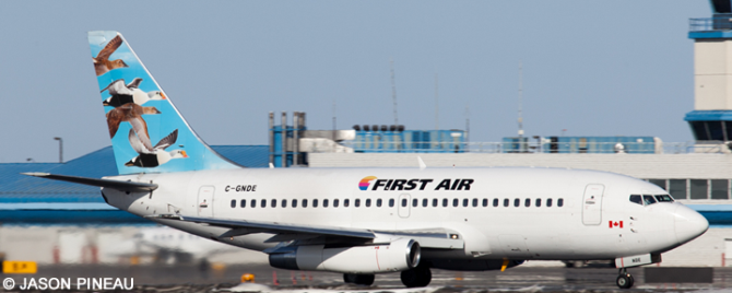 First Air Boeing 737-200 (Puffins Tail)