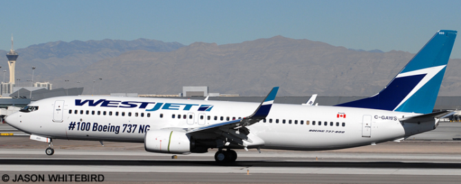 Westjet Boeing 737-800 (#100 Boeing 737 NG)