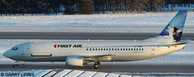 First Air Boeing 737-400 (Wolf Tail)