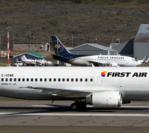 First Air Boeing 737-400 (Eagle Tail)