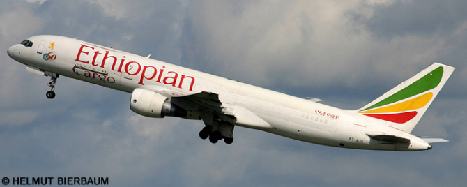 Ethiopian Cargo Boeing 757-200