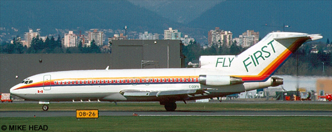 First Air Boeing 727-100 (Old Stripes Livery)