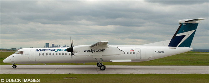 Westjet Encore Bombardier Dash 8-Q400