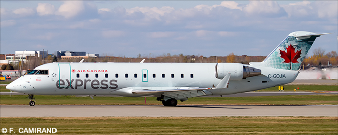 Air Canada Express Bombardier CRJ-200 (Ice Blue Livery - Operated By Jazz)