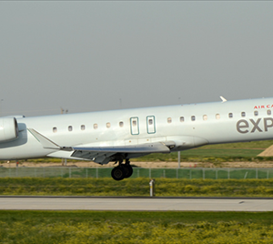 Air Canada Express Bombardier CRJ-705 (Ice Blue Livery - Operated By Jazz)