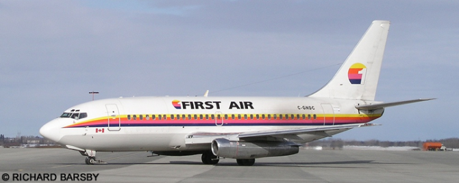 First Air Boeing 737-200 (Stripe Livery)