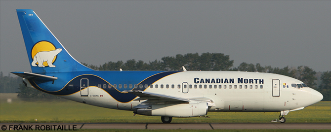 Canadian North Boeing 737-200 Combi (Wave Livery)