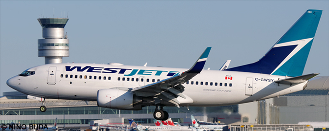 Westjet Boeing 737-700