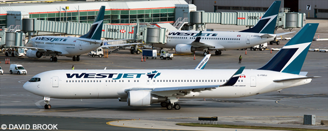 Westjet Boeing 767-300