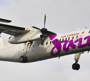 Air Canada Jazz DeHavilland Dash 8-300 (Purple - Fantasy)