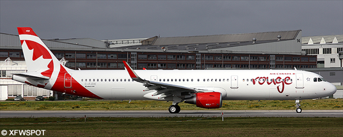 Air Canada Rouge Airbus A321