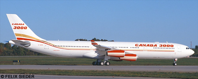 Canada 3000 Airbus A340-300