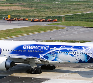 Japan Airlines (JAL) Boeing 777-200 (Oneworld Mural Livery)