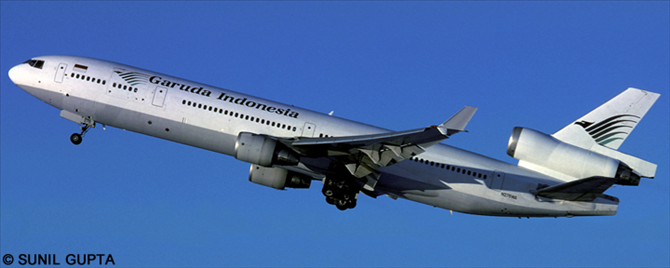Garuda Indonesia McDonnell Douglas MD-11 (World Airways Livery)