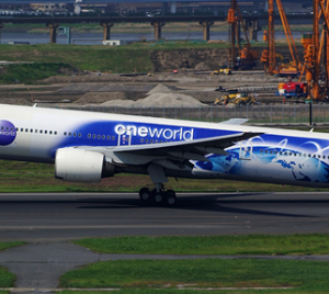 Japan Airlines (JAL) Boeing 777-300 (Oneworld Mural Livery)