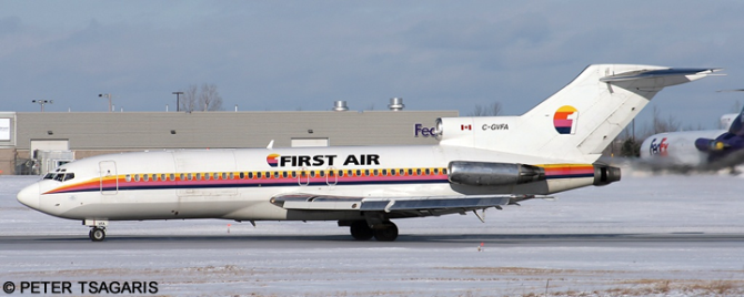First Air Boeing 727-100 (New Stripe Livery)