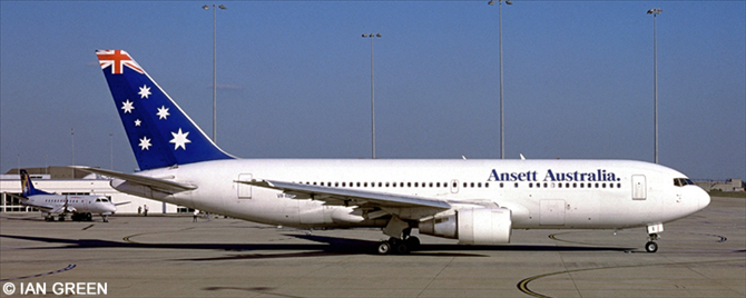Ansett Australia Boeing 767-200 (Old Livery)