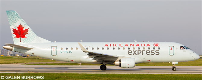 Air Canada Express Embraer E175 (Ice Blue Livery)