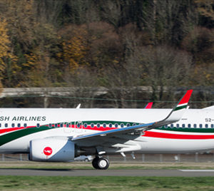 Biman Bangladesh Boeing 737-800 (New Livery. "Meghdoot")
