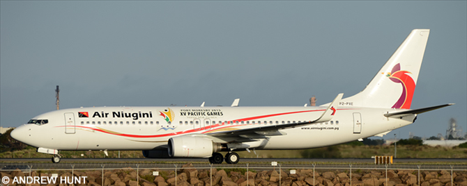 Air Niugini Boeing 737-800 (2015 Pacific Games Livery)