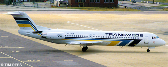 Transwede Fokker F-100