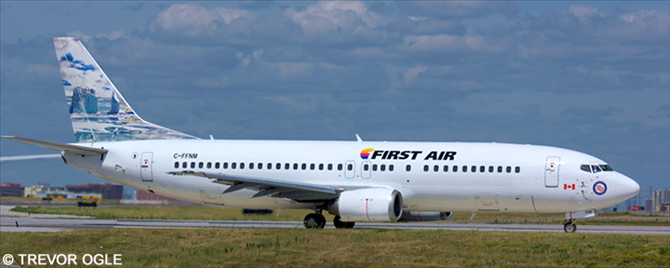 First Air Boeing 737-400 (Iceberg Tail)