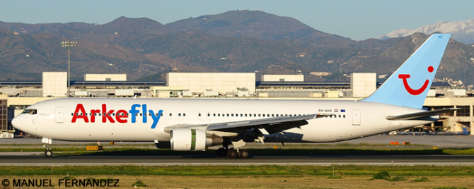 Arkefly Boeing 767-300 (Blue Tail)