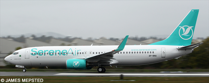 Serene Air Boeing 737-800 (With Digital Silk)