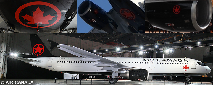 Air Canada Airbus A321 (New Livery - With Digital Silk)