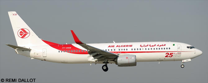 Air Algerie Boeing 737-800 (25th Boeing 737NG)