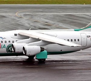 Lamia Bolivia BAe Avro RJ-85 (ACF Futebol/Soccer Team Logo)