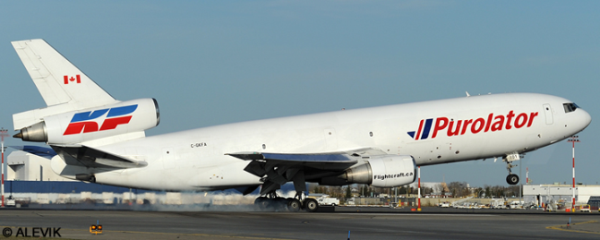 Purolator McDonnell Douglas DC-10-30 (Kelowna Flightcraft Livery)