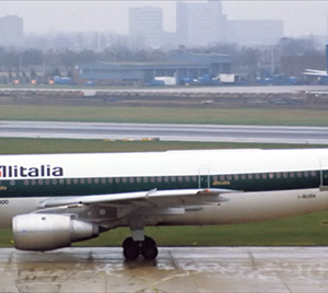 Alitalia Airbus A300B4 ("Mantegna")