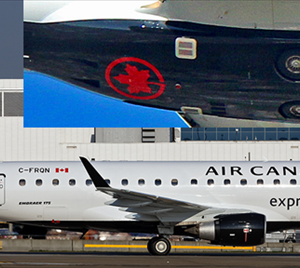 Air Canada Express Embraer E175 (New Livery - With Digital Silk)