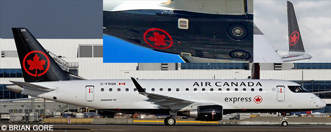Air Canada Express Embraer E175 (New Livery - With Digital Silk)
