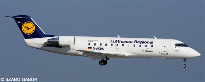 Lufthansa Regional Bombardier CRJ-200
