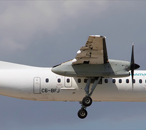 Bahamasair DeHavilland Dash 8-300 (White Livery)