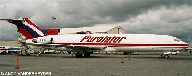 Purolator Boeing 727-200 (Old Red Livery - With Digital Silk)