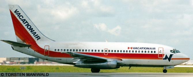 Vacationair Boeing 737-200 (Air Europe Livery)