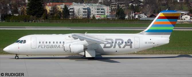 BRA Braathens Regional Airlines BAe Avro RJ-100